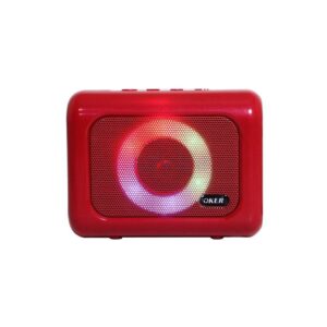 Alternative view of ลำโพง OKER (T-68) BLUETOOTH RED ขนาดเล็ก เสียงชัด คุ้มราคา